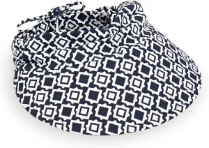 Wallaroo Hat Company Women’s Aqua Sun Visor – UV Sun Protection, Water Friendly, Packable Design, Adjustable, Medium Size