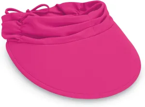 Wallaroo Hat Company Women’s Aqua Sun Visor – UV Sun Protection, Water Friendly, Packable Design, Adjustable, Medium Size