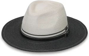 Wallaroo Hat Company Women’s Kristy Fedora – UPF 50 , UV Sun Protection, Sun Hat, Packable Design, Adjustable, Medium Size