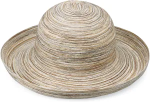 Wallaroo Hat Company Women’s Sydney Sun Hat - UPF 30  Sun Protection, Packable, Adjustable, Medium - Beach, Travel, Wide Brim
