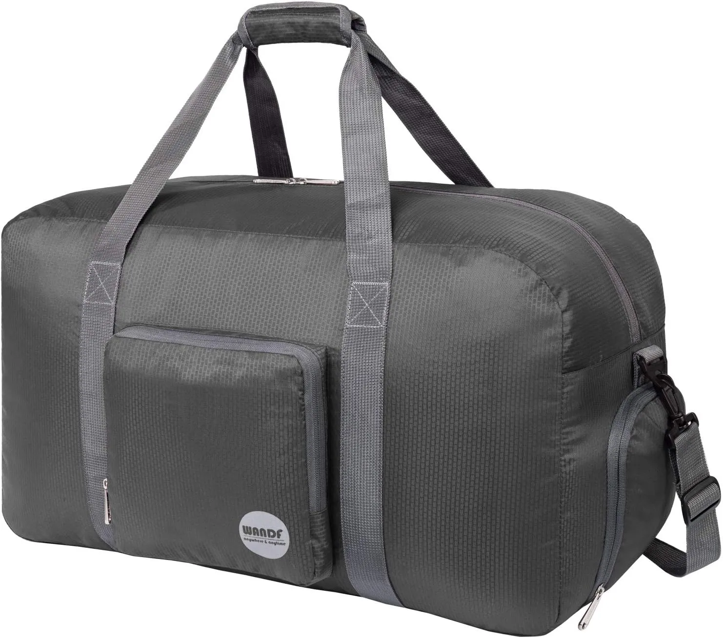 WANDF Foldable Travel Duffel Bag 60-120L Duffle Carry on for Women and Men