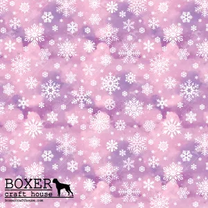 Watercolor Snowflake- Pattern Eight