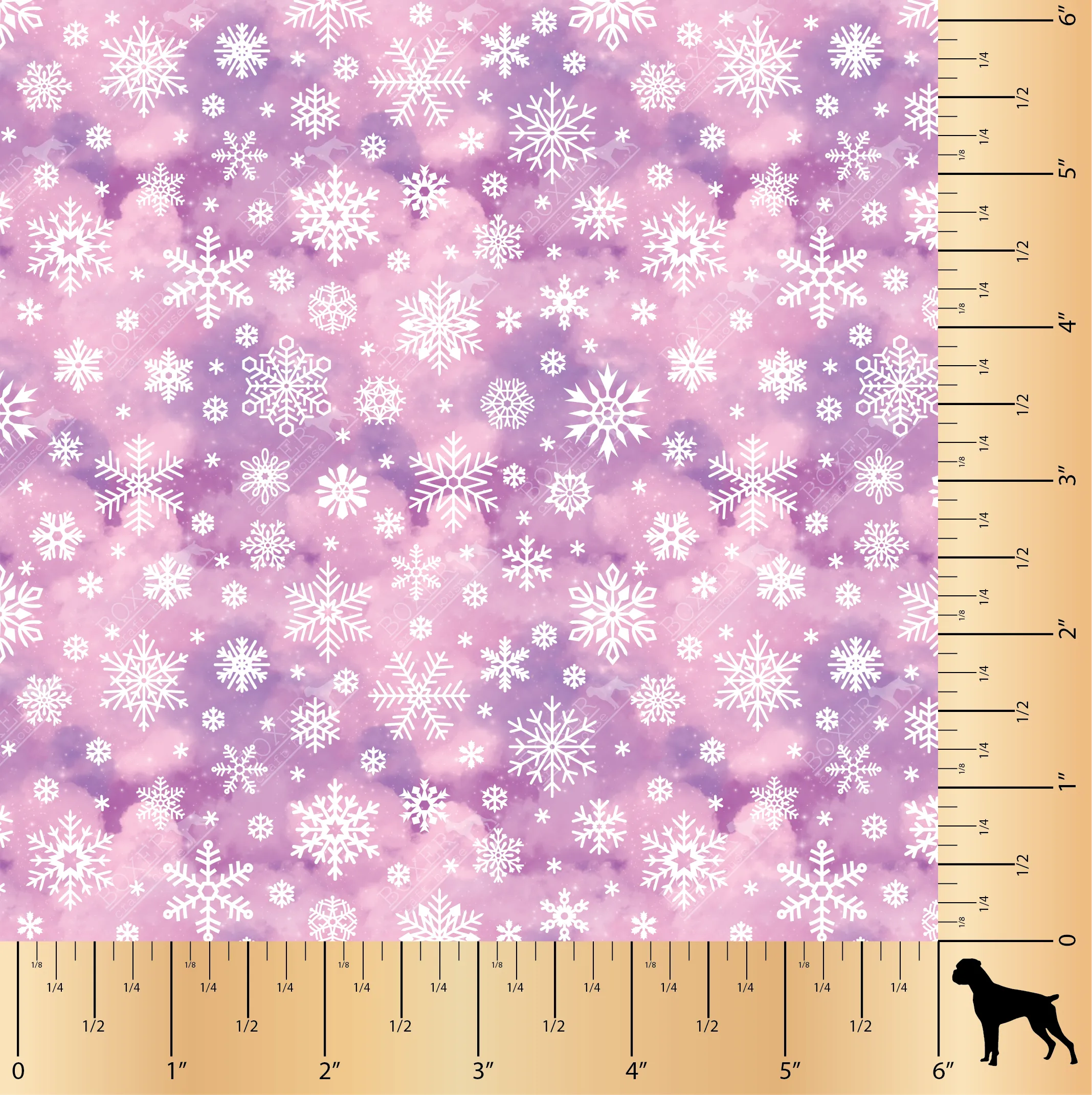 Watercolor Snowflake- Pattern Eight