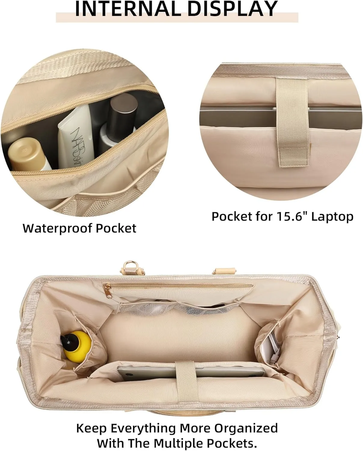 Weekender Bags for Women, Large Duffle Travel Tote Bag with Shoe Compartment,Personal Item Carry On Overnight Hospital Bag