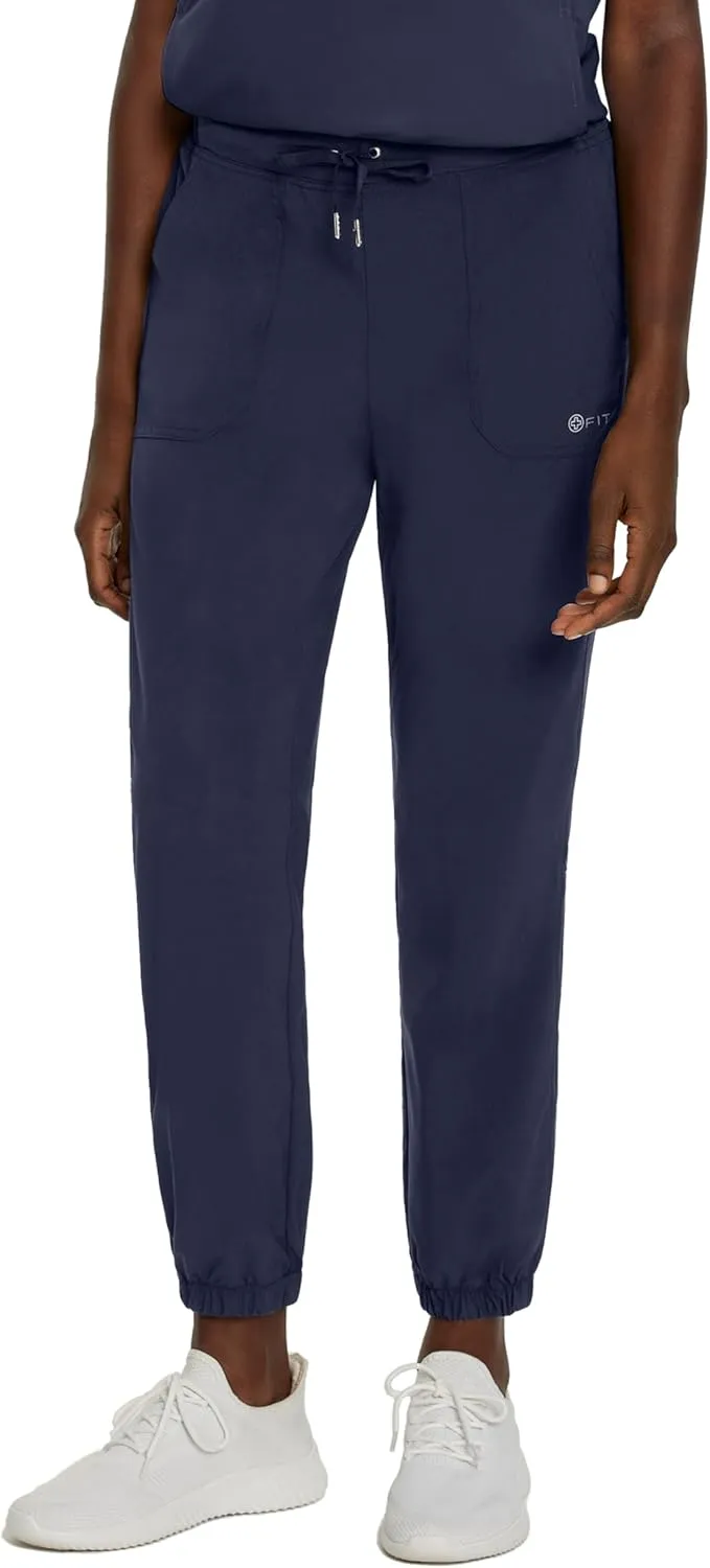 White Cross FIT 399 Women's Jogger with Mesh Details Scrub Pant Navy 2XL