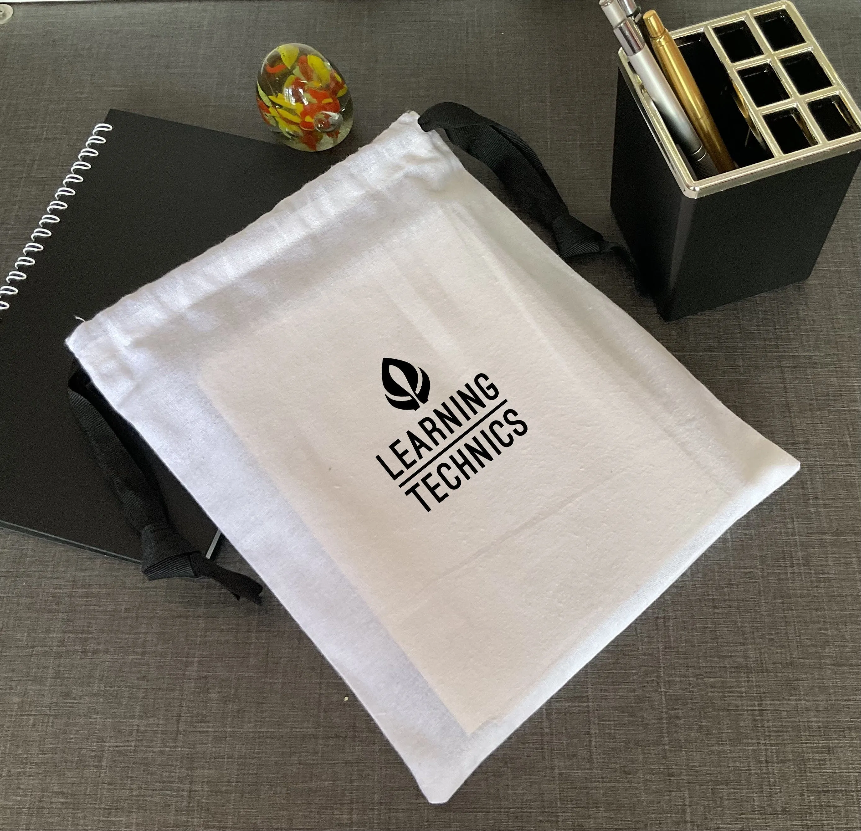 White Eco-Friendly Custom Jewelry Packaging Bags