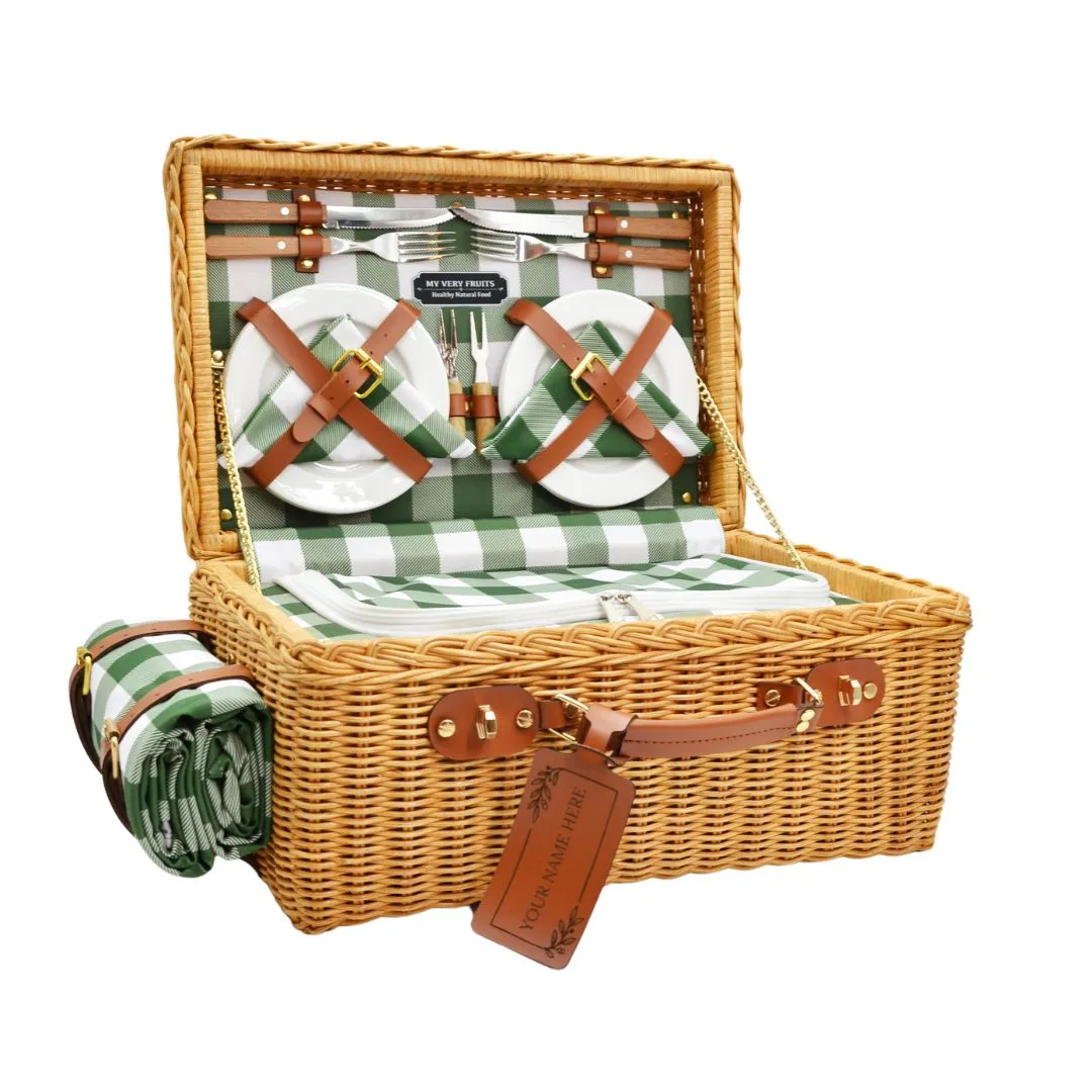 Willow Charm Deluxe Picnic Case (Green)