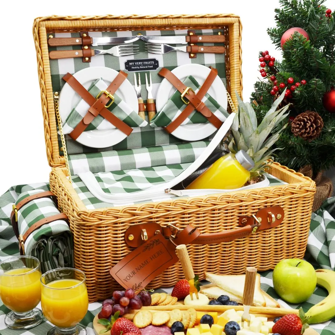 Willow Charm Deluxe Picnic Case (Green)
