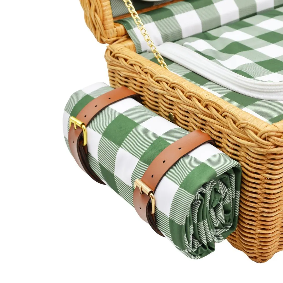 Willow Charm Deluxe Picnic Case (Green)