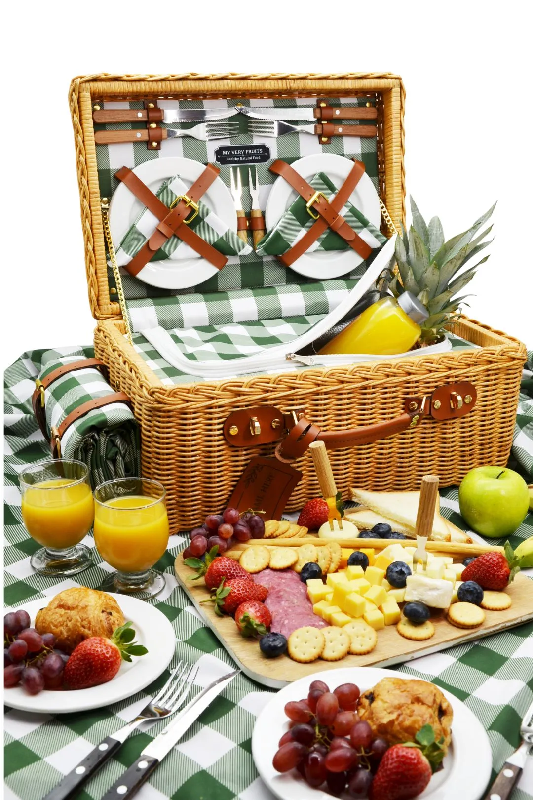 Willow Charm Deluxe Picnic Case (Green)