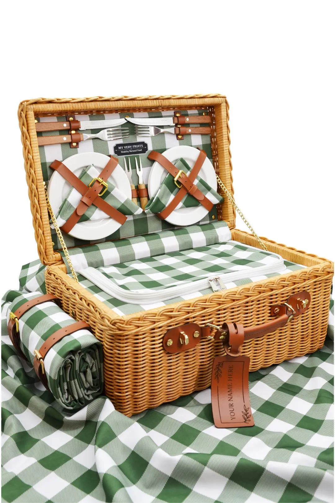 Willow Charm Deluxe Picnic Case (Green)