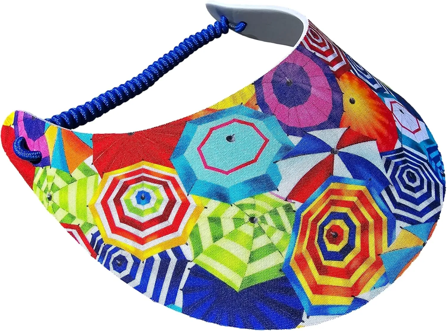 Women's Beautiful Designs Lightweight Packable Foam Visor for Sun Protection and Outdoor Activities