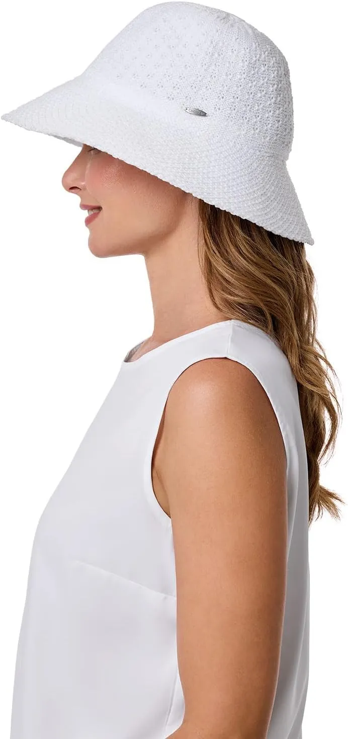 Women's Bucket Hat - UPF 50 Sun Protection - Packable & Travel Friendly - Marina (One Size)
