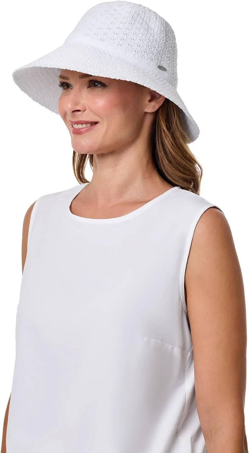 Women's Bucket Hat - UPF 50 Sun Protection - Packable & Travel Friendly - Marina (One Size)