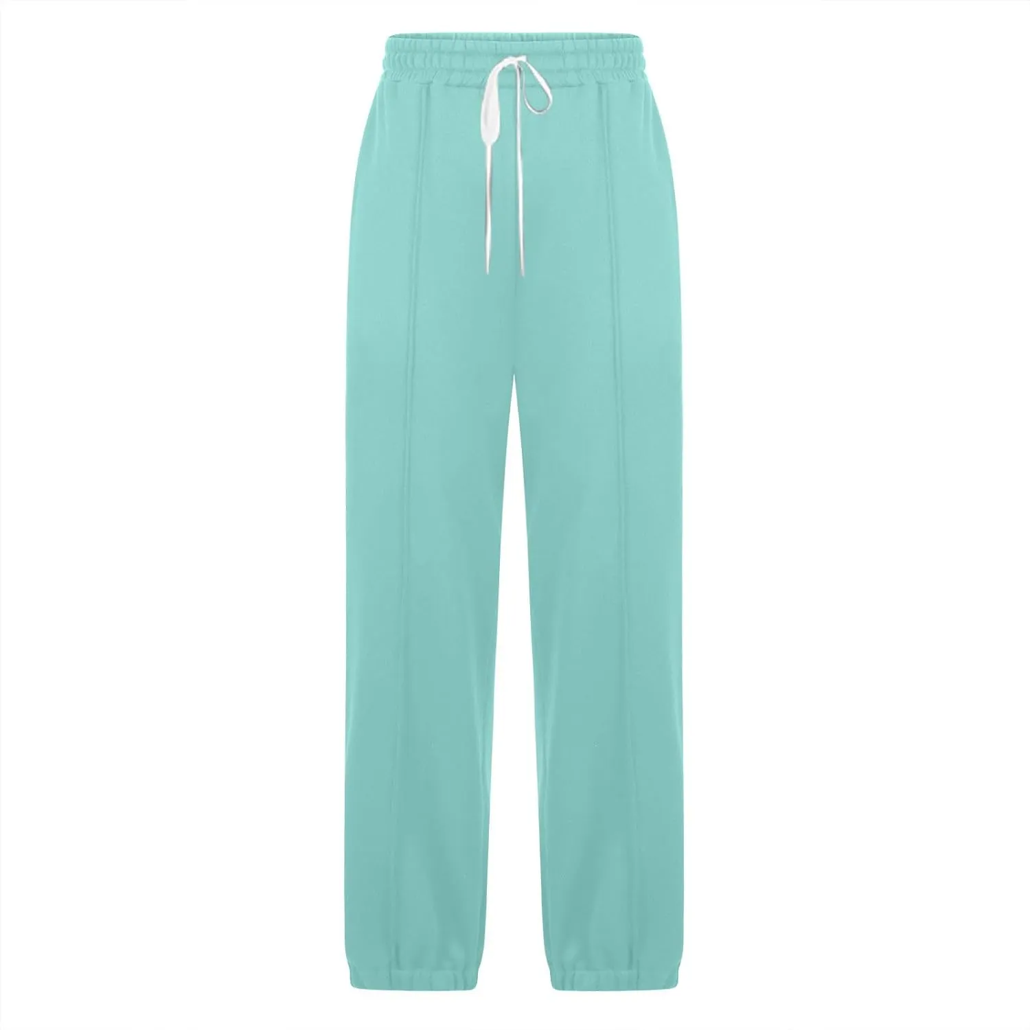 Women's Cinch Bottom Sweatpants High Waisted Athletic Joggers Drawstring Pants with Pockets Sports Trousers