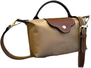 Women's Fashion Colorblock MMini CCrossbody Bag | Nylon Polyester Fashionable Handbags for Women | Handbags Purses with