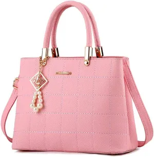 Women's Handbag PU Pendant Elderly Large Capacity Shoulder Shopping Bag