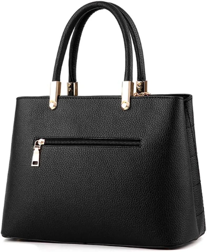 Women's Handbag PU Pendant Elderly Large Capacity Shoulder Shopping Bag