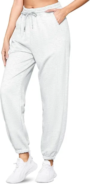 Women's High Waist Baggy Sweatpants Lounge Drawstring Workout Pants with Pockets Sweats for Women Running Joggers