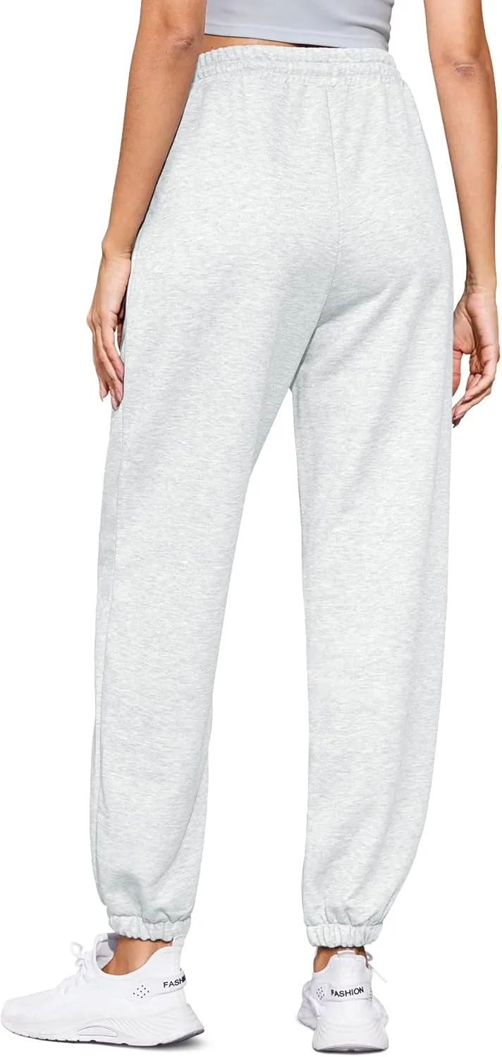 Women's High Waist Baggy Sweatpants Lounge Drawstring Workout Pants with Pockets Sweats for Women Running Joggers