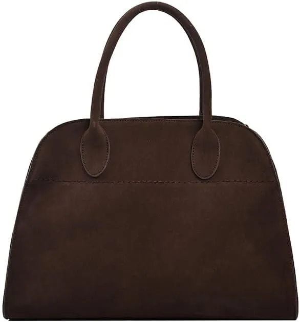 Women's Leather Tote Bag Shoulder Bag Crossbody for Work Travel Shopping