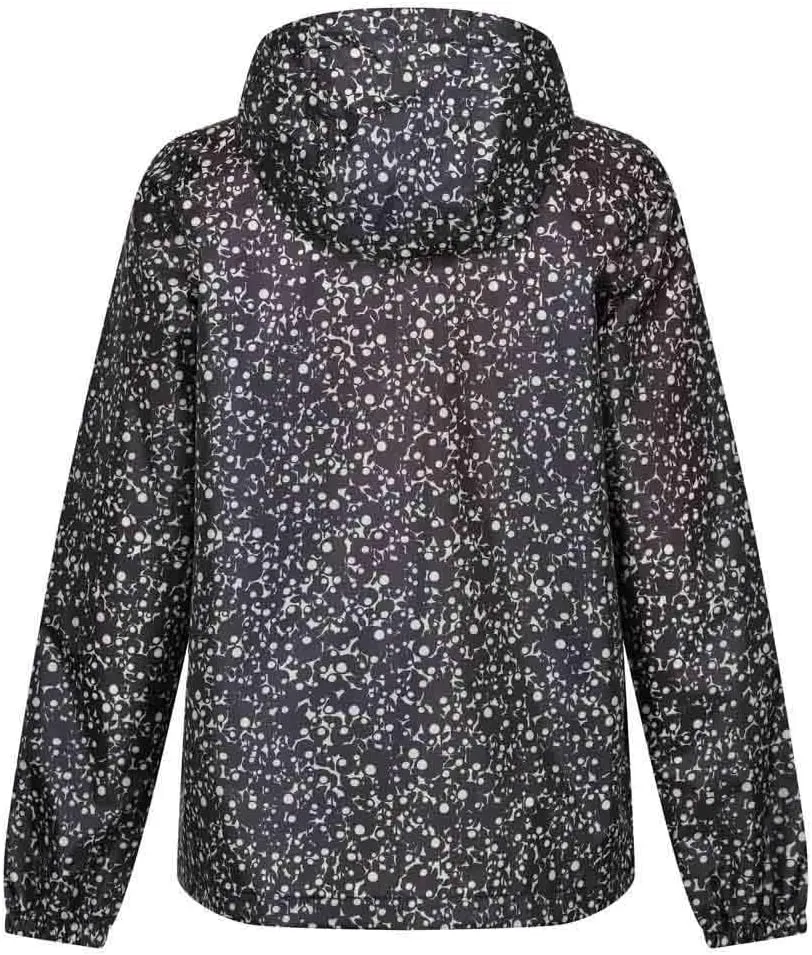 Womens Orla Kiely Lightweight Waterproof Pack-It Packable Jacket Coat
