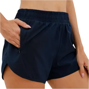 Womens Shorts Casual Drawstring Elastic Waist Running Pants Loose Drawstring Solid Color Athletic Beach Shorts