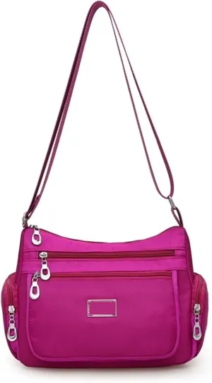 Women's Shoulder Messenger BagsNylon Crossbody Bag Handbags Large Travel