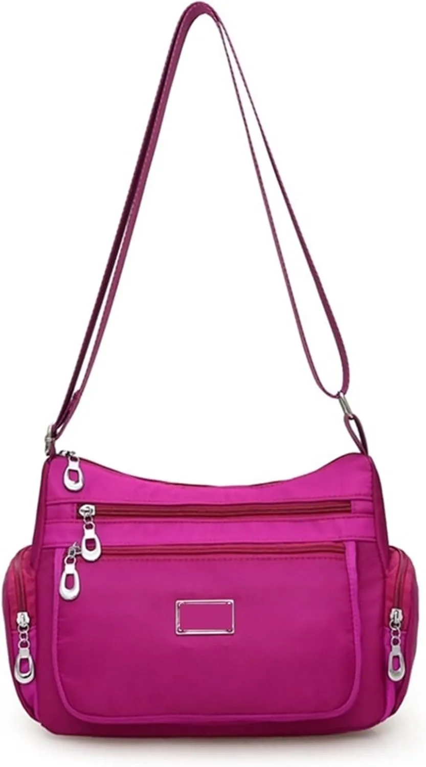 Women's Shoulder Messenger BagsNylon Crossbody Bag Handbags Large Travel
