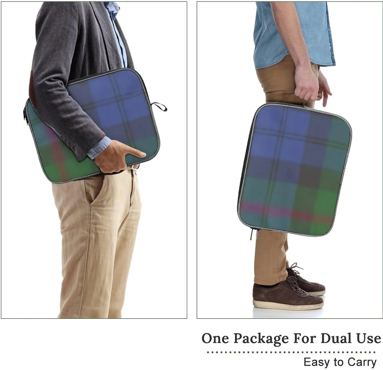Wooden Wood Planks Large Capacity Portable Laptop Case Unisex