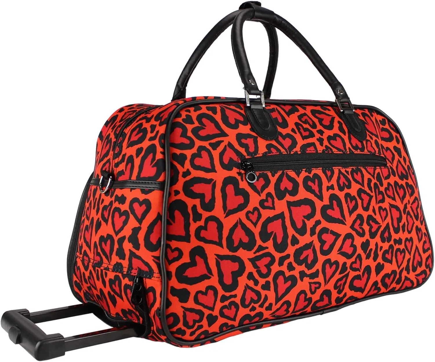 World Traveler 21-inch Carry-on Rolling Duffel Bag