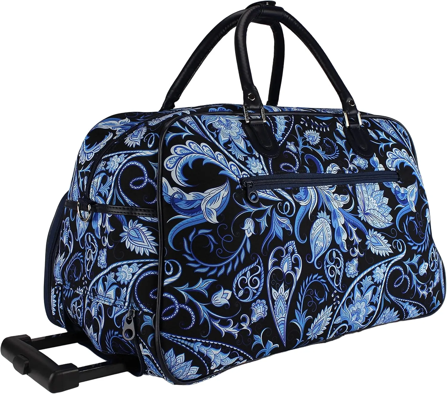 World Traveler 21-inch Carry-on Rolling Duffel Bag