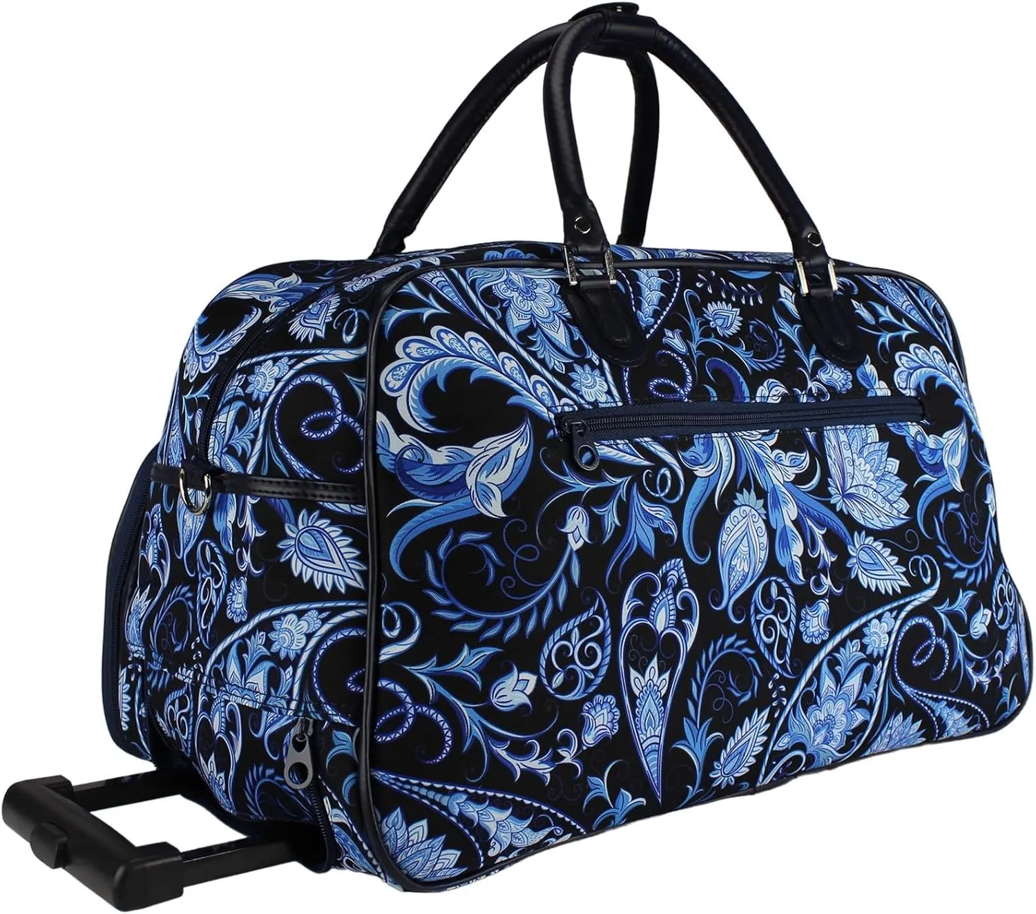 World Traveler 21-inch Carry-on Rolling Duffel Bag