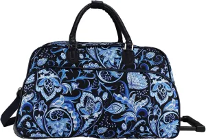 World Traveler 21-inch Carry-on Rolling Duffel Bag