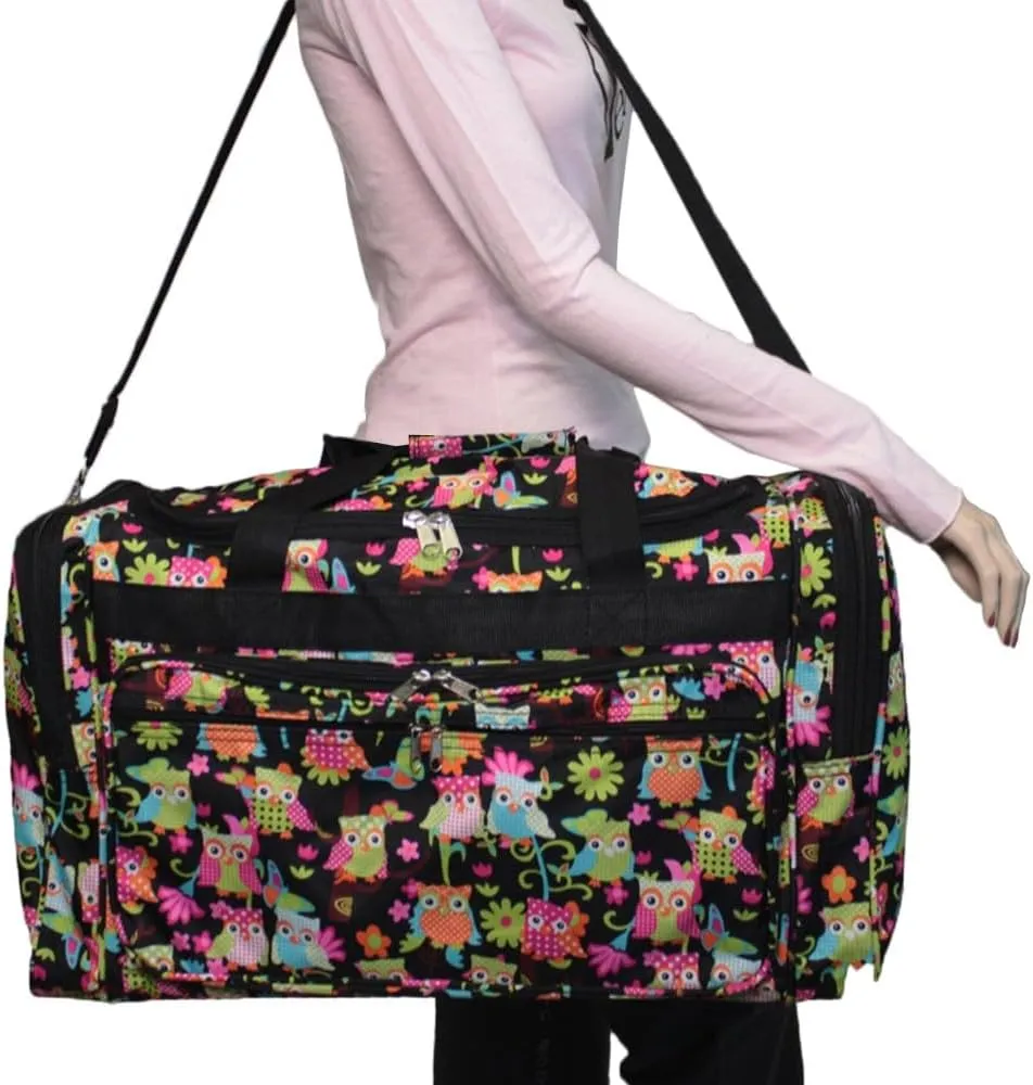 World Traveler 22-inch Carry-on Duffle Bag with Adjustable Shoulder Strap