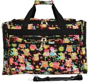 World Traveler 22-inch Carry-on Duffle Bag with Adjustable Shoulder Strap