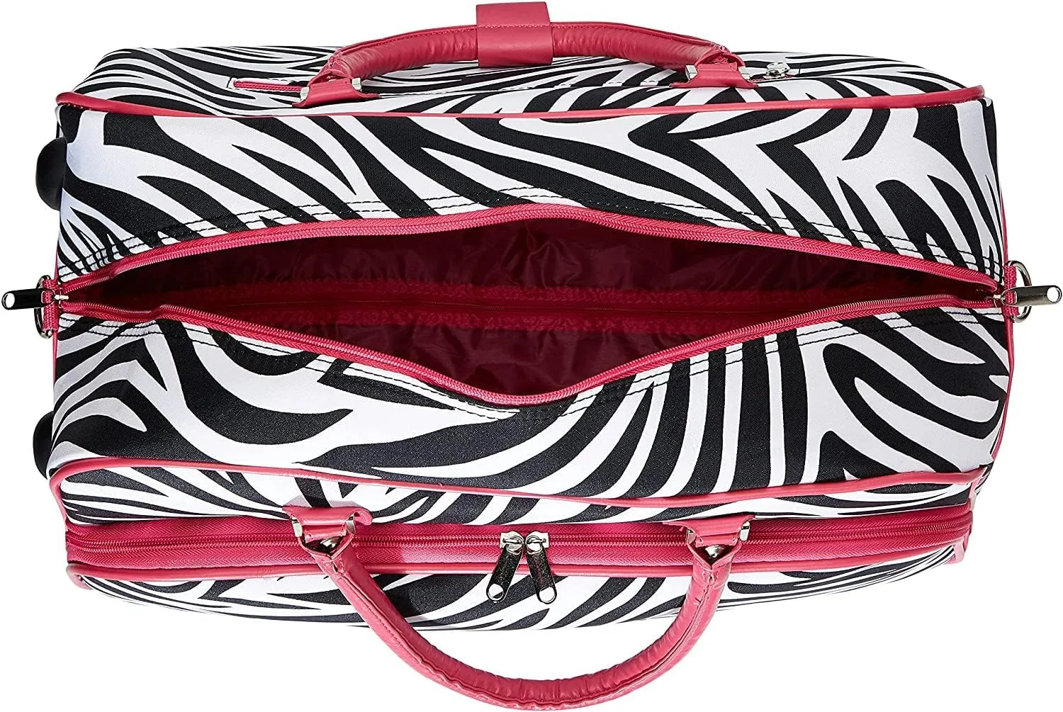 World Traveler Animal Prints 21-inch Carry-on Rolling Duffel Bag