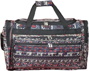 World Traveler Wildlife 22-inch Carry-on Duffle Bag with Adjustable Shoulder Strap