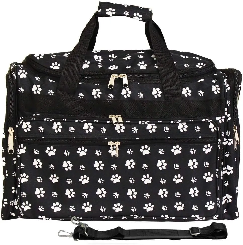 World Traveler Wildlife 22-inch Carry-on Duffle Bag with Adjustable Shoulder Strap
