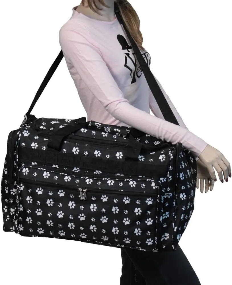 World Traveler Wildlife 22-inch Carry-on Duffle Bag with Adjustable Shoulder Strap