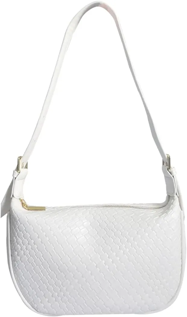 Woven Crossbody Bags for Women Hobo Purses for Women，black shoulder bag with Adjustable Strap