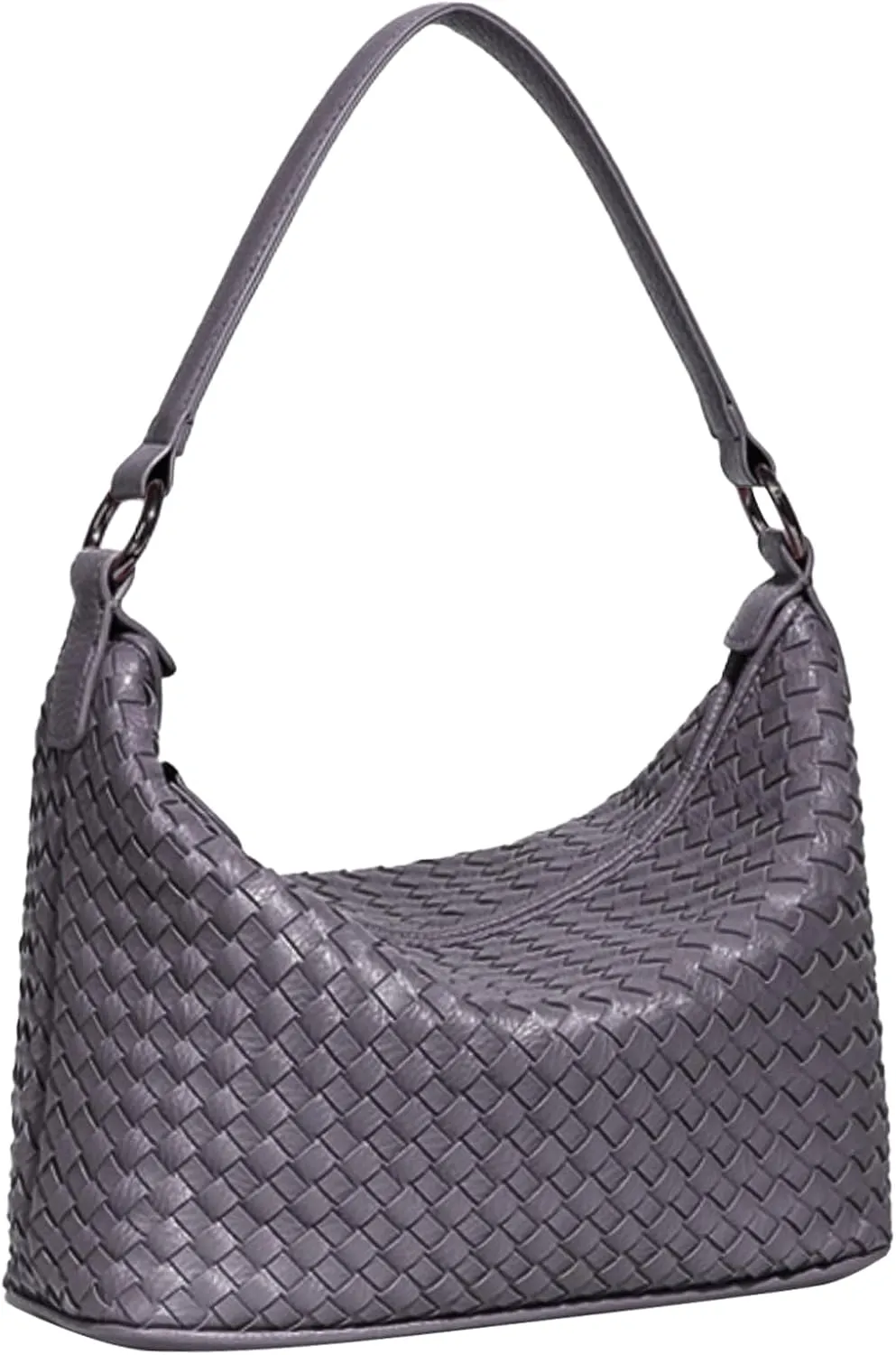Woven Crossbody Purses for Women - Designer Vegan Leather Purse with Adjustable Strap, Top Handle and Shoulder Bag Options