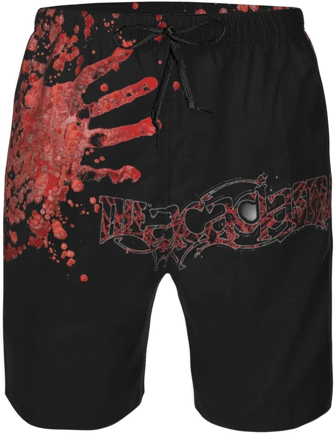XENITE The Acacia Music and Strain Mens Swim Trunks Swim Shorts with Mesh Lining Beach Shorts Bathing Suits