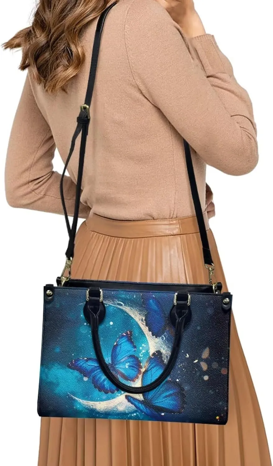 XOTOFIMOD Women Purses and Handbags Top Handle Satchel Wallet Shoulder Designer PU Leather Ladies Tote Bag Handbags for Women