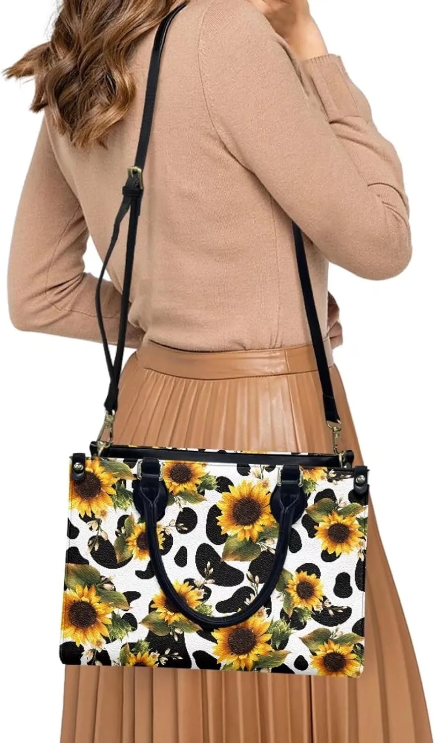 XOTOFIMOD Women Purses and Handbags Top Handle Satchel Wallet Shoulder Designer PU Leather Ladies Tote Bag Handbags for Women