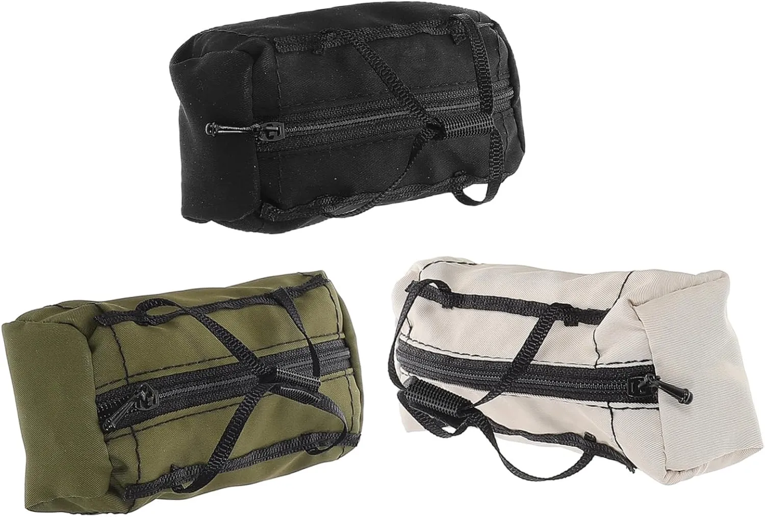 Yardwe 1:10 Car Accessories Bag Mini Travel Case Elegant Model Car Storage Solution