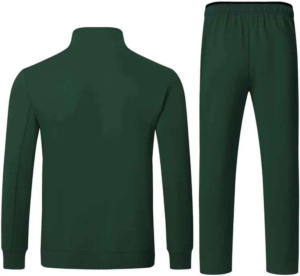 yuyangdpb Men's Tracksuits 2 Piece Outfits Full Zip Sports Sweatsuit Jogging Suits