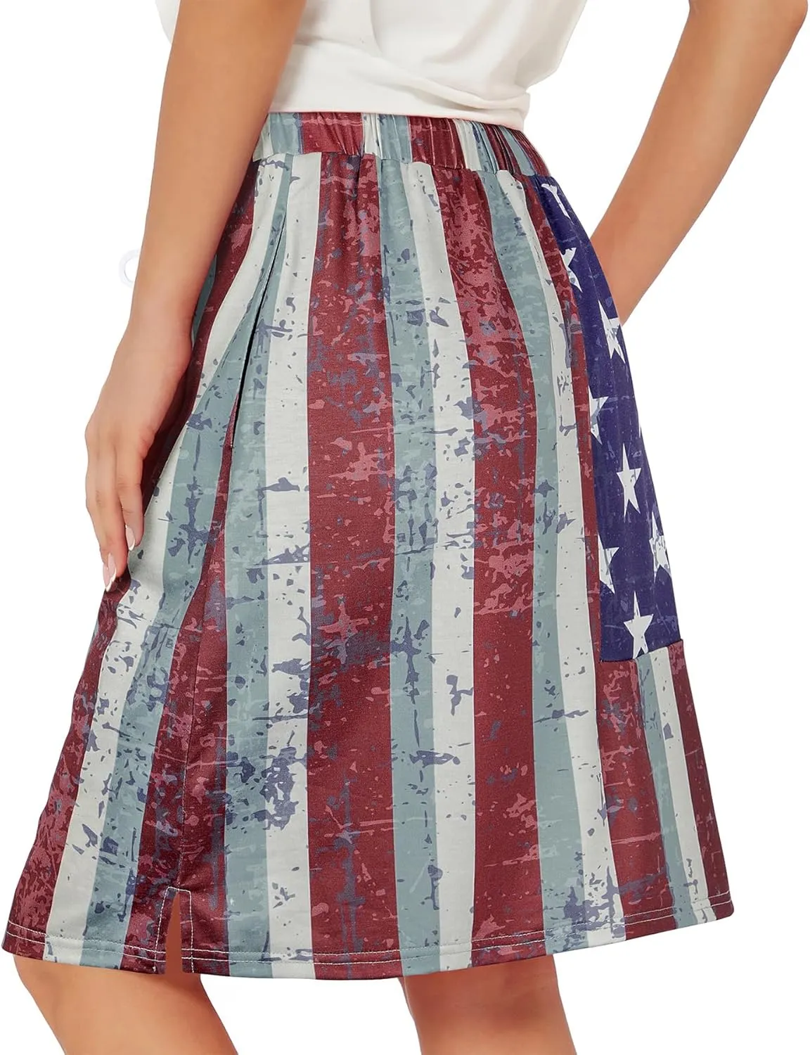 Zando Tennis Skirts for Women with Pockets Athletic Knee Length Golf Casual Skorts Shorts Sports Drawstring Waist Skirt