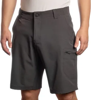 ZEROXPOSUR Men's Lightweight Stretch Travel Friendly Shorts Color: Slate Size: (34)-(36)-(38)-(40) New with Tags (38)