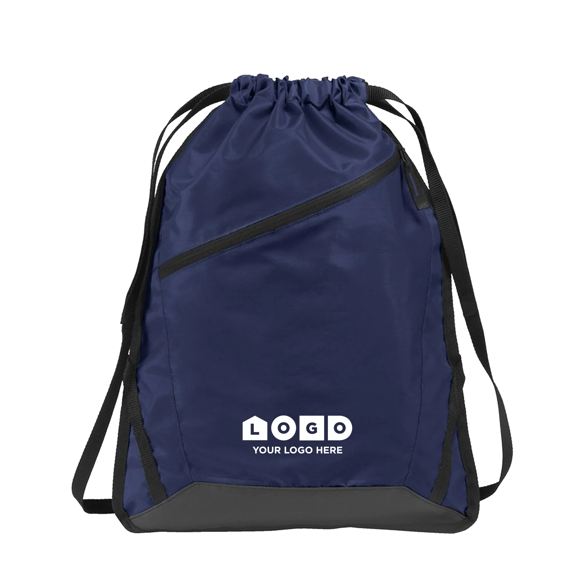 Zip-it Drawstring Backpack with Adjustable Straps (DB17)